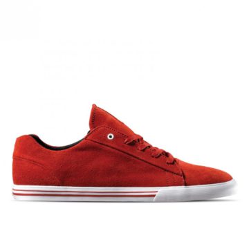 Boty Supra Assault red suede