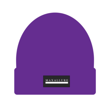 Pánské oblečení |Kulichy Maxallure Logo purple