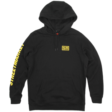 Pánské oblečení |Mikiny Sm Sleeve black/yellow