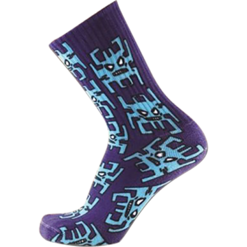 Pánské oblečení |Ponožky Psockadelic Invaders blue