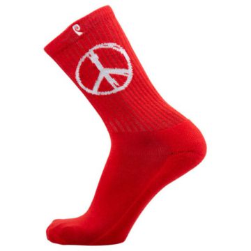 Pánské oblečení |Ponožky Psockadelic Peace red