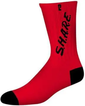 Pánské oblečení |Ponožky Psockadelic Share red/black