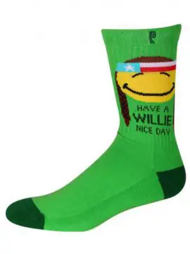Pánské oblečení |Ponožky Psockadelic Willie Nice green/green