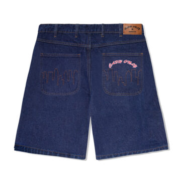 Logo Denim Shorts